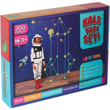 Gepettoys KYS-001 Kale Yapı Seti 200 Parça -Gepettoys