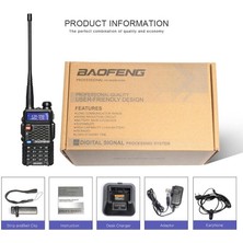 Baofeng BF-F8HP Dual Band 8 Watt Profesyonel El Telsizi - 3. Nesil Uv-5r