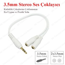 BK Teknoloji 3.5mm Stereo Kulaklık Ses Çoklayıcı Kablo