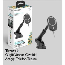 Fulltech Fhd2 15 Watt, Mıknatıslı Wireless Araç İçi Telefon Tutucu