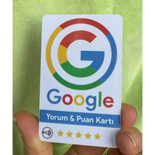 Aktap Google Yorum Kartı 5 Li Set 1 Tanesı  199 Tl