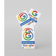 Aktap Google Yorum Kartı 3lü Set Sadece 750 Tl Turkce Veya Ingilizce