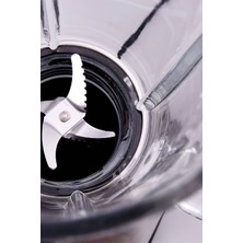 Karaca  Inox Gövdeli  1800W Yüksek Güç Smothiler, Milkshakeler, Sebze Suları Buz Kırıcı 1.8lt Cam Hazneli Smoothie Blender