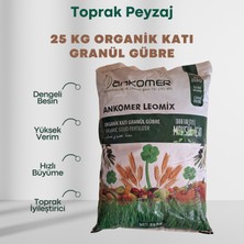 Ankomer 25 kg Organik Katı Granül Gübre Kaliteli Mahsül ve Bitkiler Için