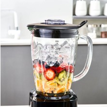 Karaca 1800W Yüksek Güçlü Inox Gövdeli Buz Kırıcı 1,8lt Ultra Geniş Cam Hazne Dijital Ekranlı Smoothie Blender