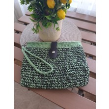 Mogiva Örgü Clutch Çanta