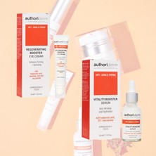 Authoriderm Yaşlanma Karşıtı Serum 30 ml - Authoriderm Yaşlanma Karşıtı Yenileyici Göz Kremi 2'li Set 15 ml