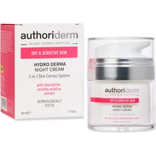 Authoriderm Kuru & Hassas Ciltler İçin Gündüz Kremi 50 ml - Gece Kremi 50 ml