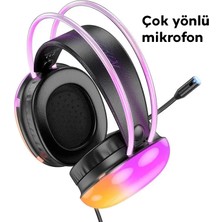 Hoco W109 Plus Rich Usb7.1 Gaming Kulaküstü Kulaklık