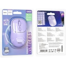 Hoco GM25 Royal Dual-Mode Kablosuz Wireless Mouse