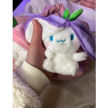 Sanrio 4 Renk Seçeneği ile Sanrıo Karakterli Peluş Açılıp Kapanan Cüzdan Model Anahtarlık/ Çanta Süsü/ Hediyelik