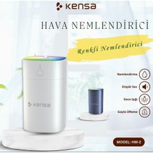 Kensa Hava Nemlendirici 400 ml Ledli ve Ultra Sessiz Küçük Boy 82X82X138MM