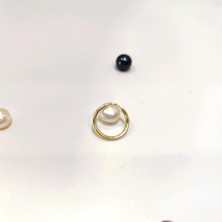 TEKLİ 13mm Halka Küpe 14 Ayar Altın HD VİDEOLU