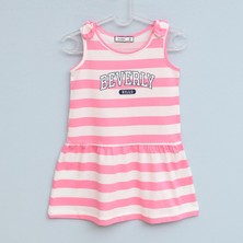 Wanex Kız Çocuk Sıfır Kol Elbise - 42468 - Pembe