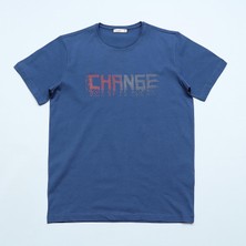 Wanex Erkek Çocuk Kısa Kollu Tişört 16822 Indigo