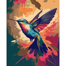 Womb Hobby Sinek Kuşu Boyama Seti 40X50 cm (Tuvale Gerili)