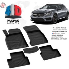 RK Carshop Mercedes Gla Serisi X156 Ferrous 4d Havuzlu Kauçuk Paspas 2013 2019