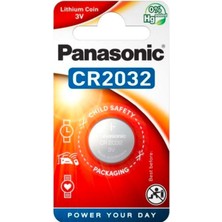 Panasonic CR2032 3V Lityum Blister Düğme Pil