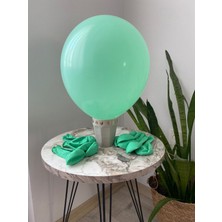 Funi Parti Malzemeleri Pastel Mint Yeşili Balon 10lu