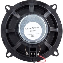 Leone 130TW 13 cm 4 Ohm 40 Watt Plastik Kasa Tweeterlı Tekli Oto Hoparlör (MAGNET:60X17MM)