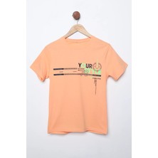 Julude Somon Bisiklet Yaka Your Style Baskılı Erkek Çocuk Tişört P-00011571