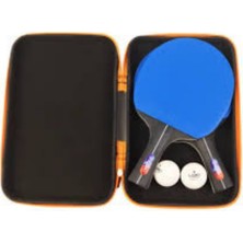 Loki Wang Hao Blue Masa Tenisi Raketi Ittf Onaylı 2 Raket 2 Top 1 Kılıf