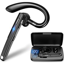 Good Shop Kablosuz Bluetooth Kulaklık 51 Eller Serbest Enc Çağrı Gürültü Azaltma Sürüş Tek Kulak Iş Kulaklıkları (Yurt Dışından)