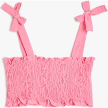 Koton Strappy Crop Blouse