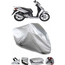 Breen Keeway Outlook 150 Gri Su Geçirmez Motosiklet Brandası Premium