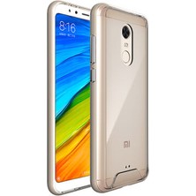 Techno Guru Redmi 5 Plus Ultra Koruma Sağlayan Sert ve Şeffaf Gard Premium Silikon Kılıf