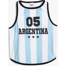 Koton Köpek Tişörtü Baskılı Kolsuz