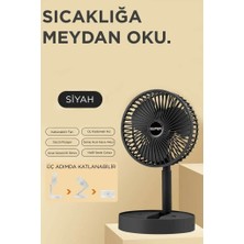 Megamus  F-06 Ayarlanabilir Sessiz Mini Fan Vantilatör Masa Fan