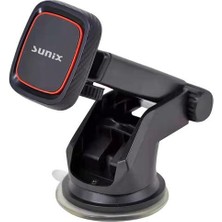 Sunix Uzatılabilir Mıknatıslı Araç Içi Telefon Tutucu - Magnetic Car Holder - HLD10