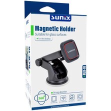 Sunix Uzatılabilir Mıknatıslı Araç Içi Telefon Tutucu - Magnetic Car Holder - HLD10