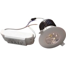 Ack 215006001 13W 6500K Beyaz Cob Sharp Yuvarlak Downlight LED Spot Lamba