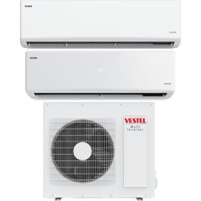 Vestel Flora Doğa Plus AC 12+18 A++ 27000 BTU Multi Inverter Klima