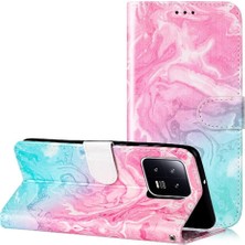 SZY Market Xiaomi 13 Pro Için Flip Case Manyetik Pu Deri Cüzdan Tam Koruma (Yurt Dışından)