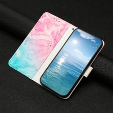 SZY Market Xiaomi 12 Pro Için Flip Case Kart Yuvaları Tutucu Manyetik Mermer Desen Tam (Yurt Dışından)