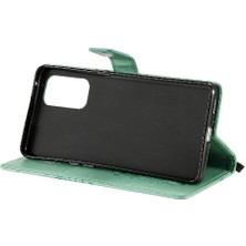 SZY Market Oppo Için Flip Case Card 5 Pro 5g Darbeye Kapak Kart Yuvası Standı ile Pu (Yurt Dışından)