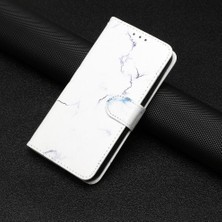 SZY Market Huawei Y7P Pu Deri Cüzdan Için Flip Case Tam Koruma Mermer Desen (Yurt Dışından)