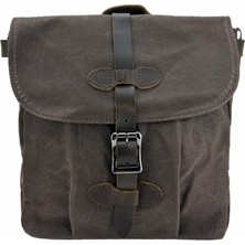 Ççs 31487 Mumlanmış Kanvas Retro Omuz Çantası Kahve