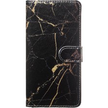 SZY Market Samsung Galaxy A60 Mermer Desen Pu Deri Cüzdan Kart Için Flip Case (Yurt Dışından)