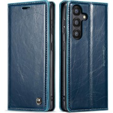 SZY Market Samsung Galaxy Flip 5g Için Flip Case Çılgın At Pu Deri Retro Cüzdan (Yurt Dışından)