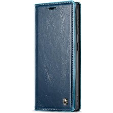 SZY Market Samsung Galaxy Flip 5g Için Flip Case Çılgın At Pu Deri Retro Cüzdan (Yurt Dışından)