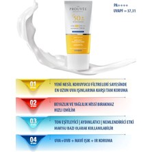 The Prouvee Reponses Spf 50+ | Pa++++ Leke Karşıtı Aydınlatıcı Ton Eşitleyici Yüz Güneş Kremi 50 ml