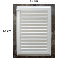 Ubm 45X64 Banyo Wc Havalandırma Menfezi Yapışkanlı (Cam Menfez)