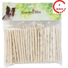 Garden Mix  Sütlü Burgu Stick 100'lü Paket  4 Adet
