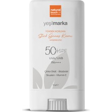 Yeşilmarka Stick Güneş Kremi 50 Faktör (Spf)