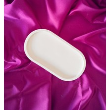 Lydia Accessory Oval Beton Takı Sunum Tabağı