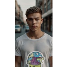 Baskiup Erkek  Baskılı T-Shirt   Erkek Tişört